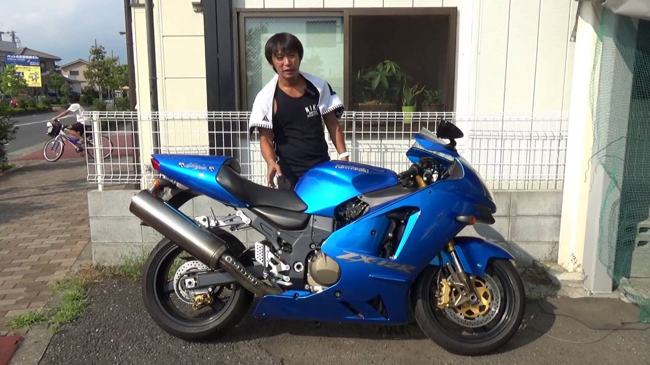 ZX-12R：初度2006年最終型B4マレーシア仕様：参考動画