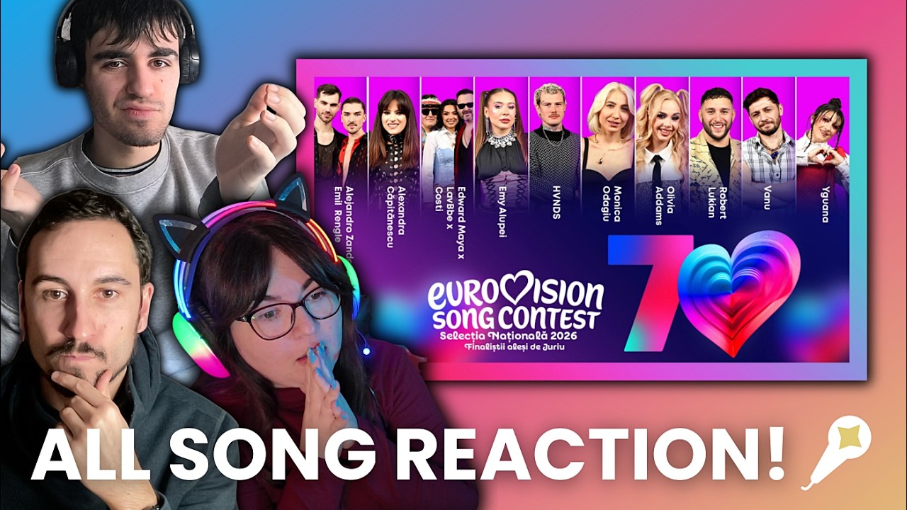 Selecția Națională 2026 All Songs | 🇷🇴​​​​ Romania Eurovision 2026 | SPANISH REACTION