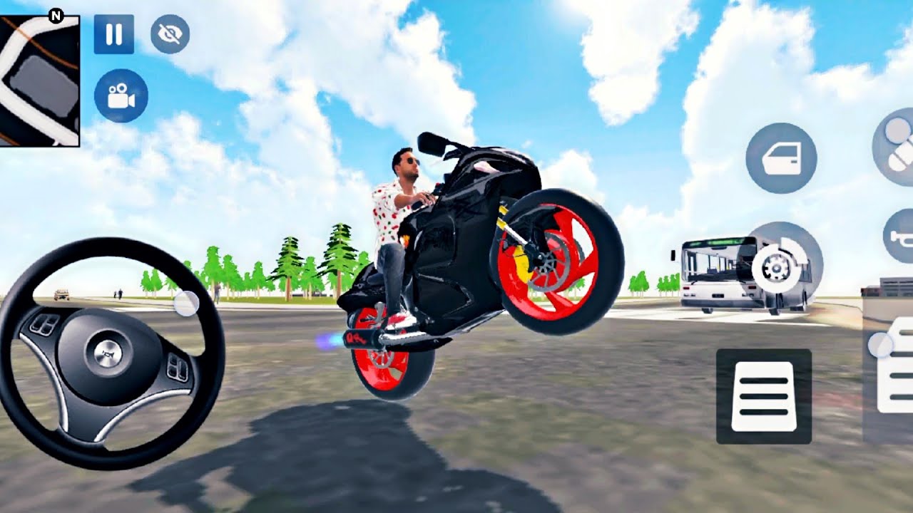 Ultimate Vehicle Collection In India Theft Auto Simulator Game - Franklin & Cachha Drive Bike .