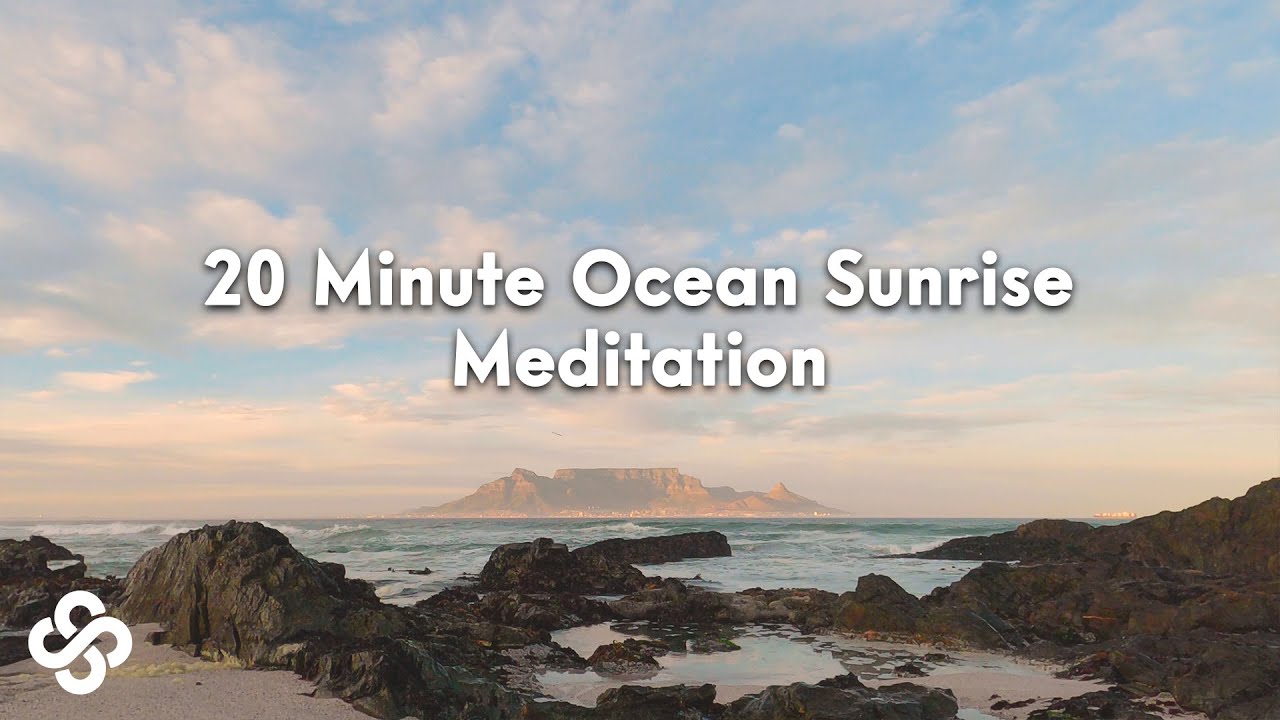 20 Minute Table Mountain Sunrise Meditation • Stress Relief, Calming • Cape Town • Serene Scapes