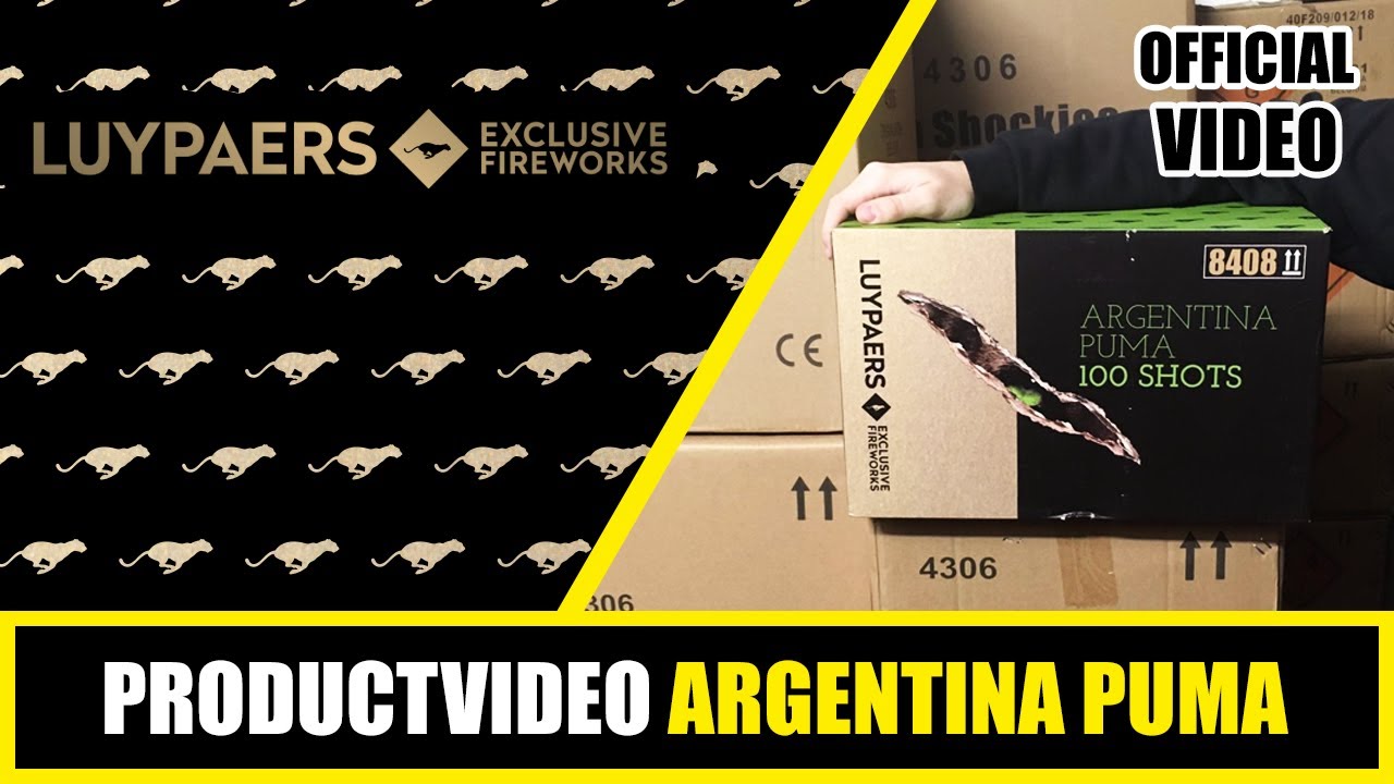 PRODUCT VIDEO | LUYPAERS | ARGENTINA PUMA | 8408