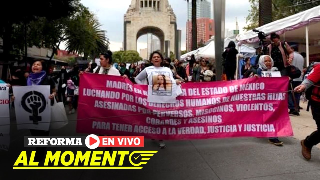 Marchan contra violencia a mujeres en CDMX I En Vivo