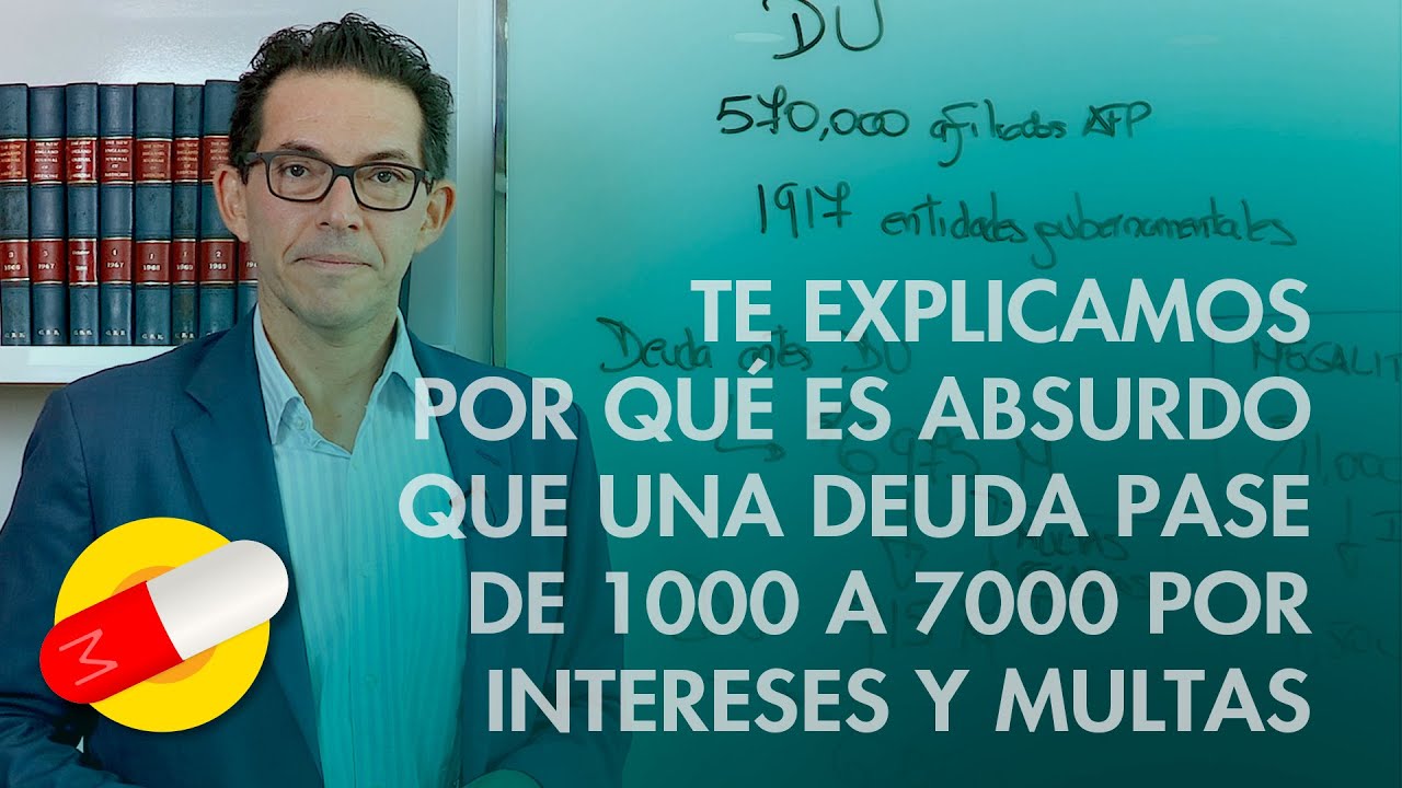 Es absurdo que una deuda pase de 1000 a 7000 por intereses y multas - Decretos de urgencia Per&uacute;