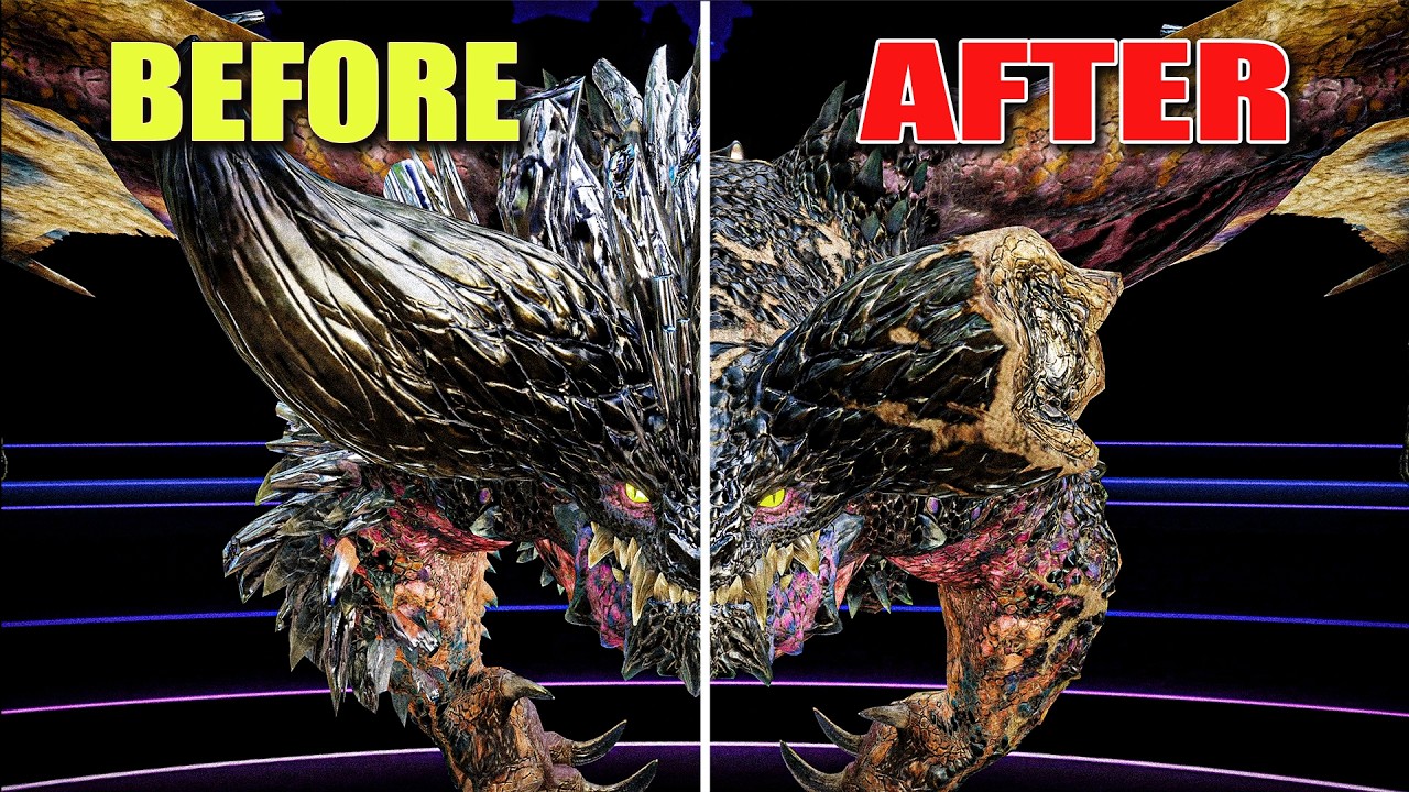 Nergigante VS. Ruiner Nergigante | 3D Monster Showcase 🔥🔥