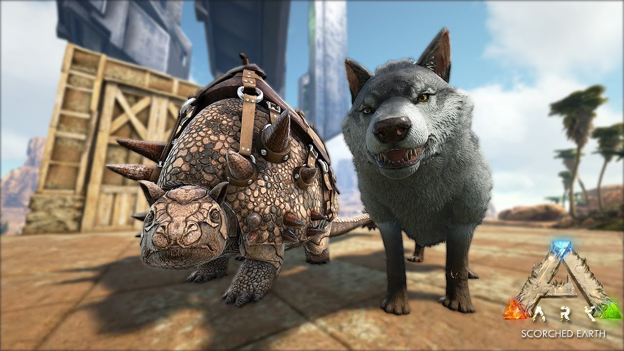 Dire Wolf ve Doedicurus! - ARK: Scorched Earth #9