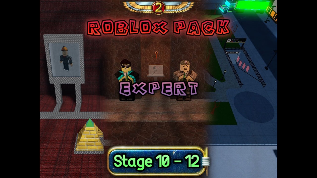 Luxor 2 - Roblox Pack [Expert] | Stage 10 to 12 ~ Cyan Sphere