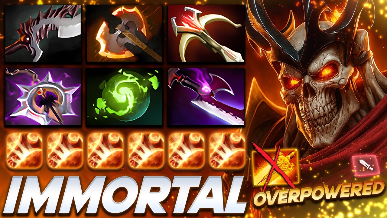 Wraith King Overpowered Skeleton - Dota 2 Pro Gameplay [Watch & Learn]