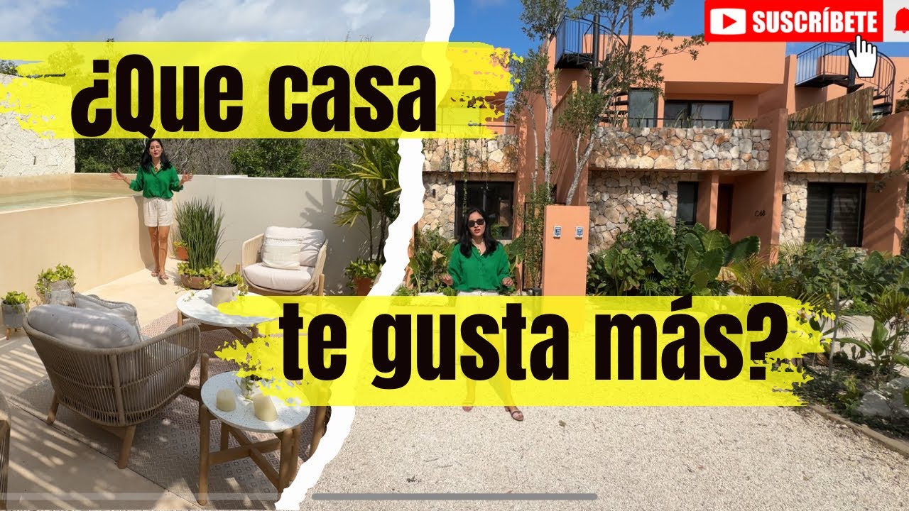 🔥CASAS BARATAS en Tulum de 3 habitaciones. Comparacion Aldea Savia y Jungle Park. Financiamiento