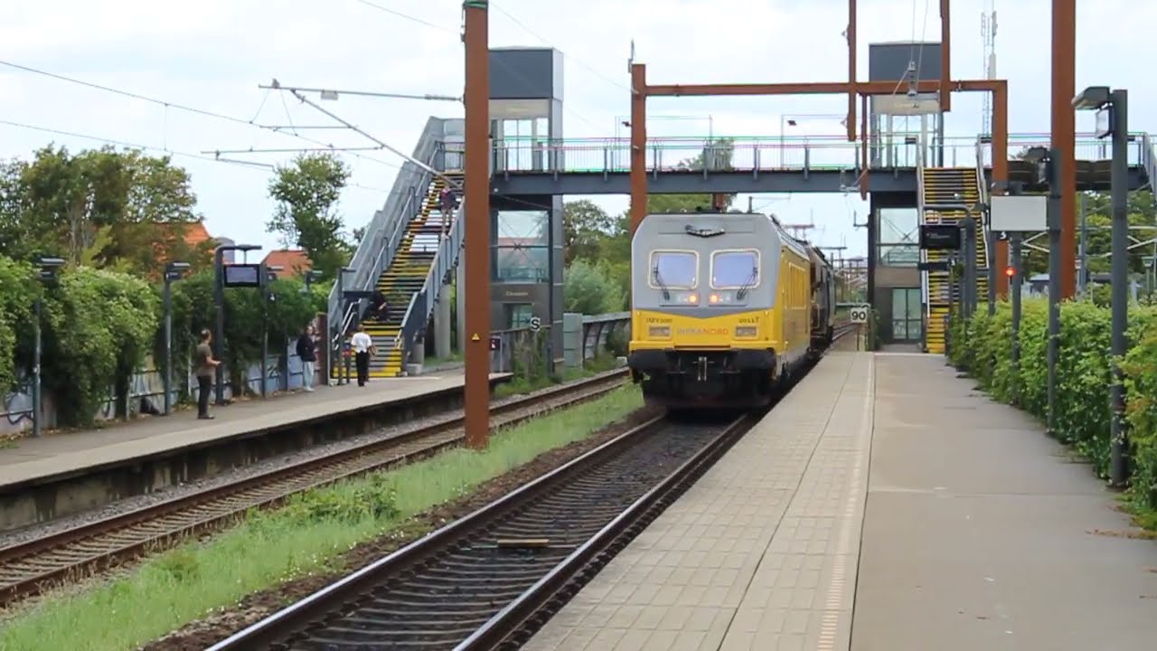 Contec ME1530 passerer Viby J med måletog