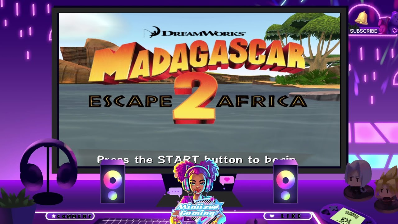 Madagascar: Escape 2 Africa (PS2) on Pc // In Madagascar #madagascar #gaming #pc #gamer #ps2