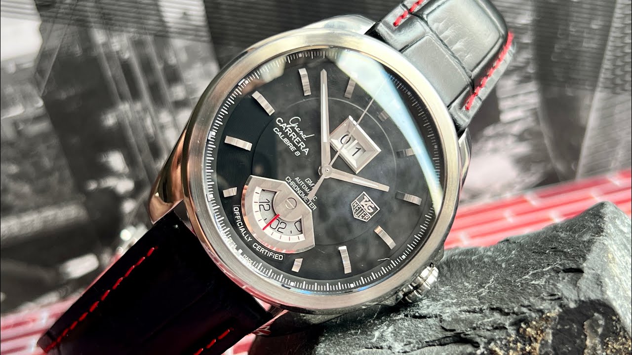 Обзор часов Tag Heuer Grand Carrera Calibre 8 RS Grand-Date GMT
