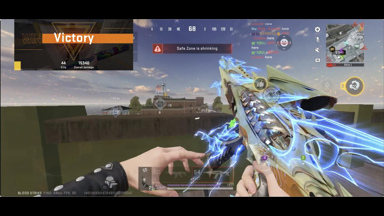 Ranked Battle Royale Match ! BloodStrike Gameplay ! 40 kills , 15841  Damage