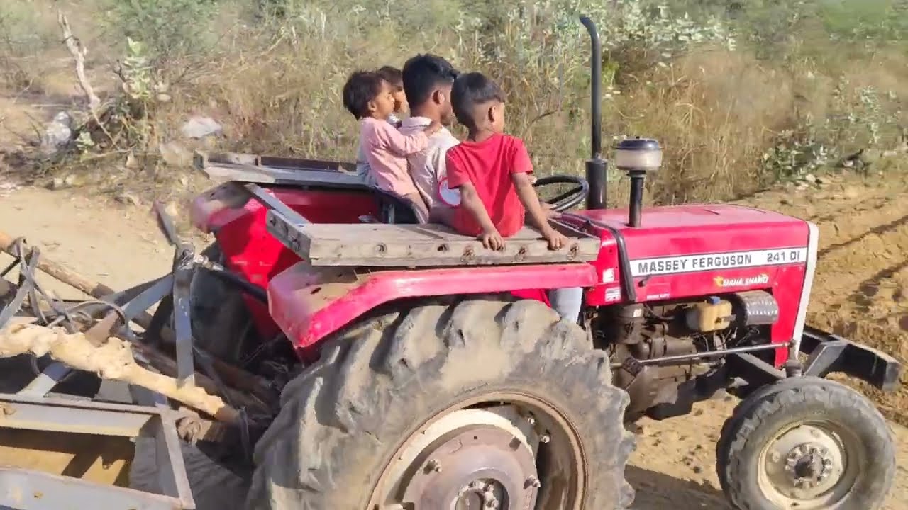 MASSEY FERGUSON 241 DI । राजस्थान वालों का देसी जुगाड़ 