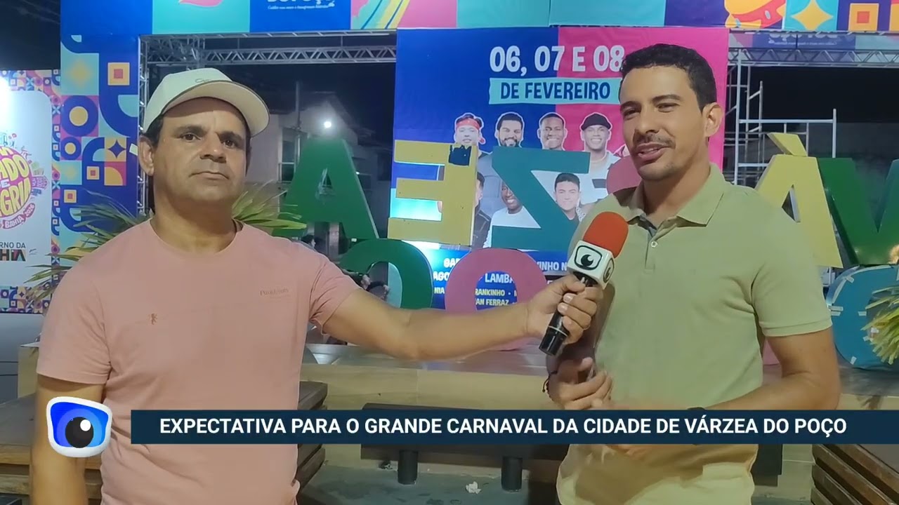 Várzea Folia 2026 promete agitar Várzea do Poço com grandes atrações e tradições culturais