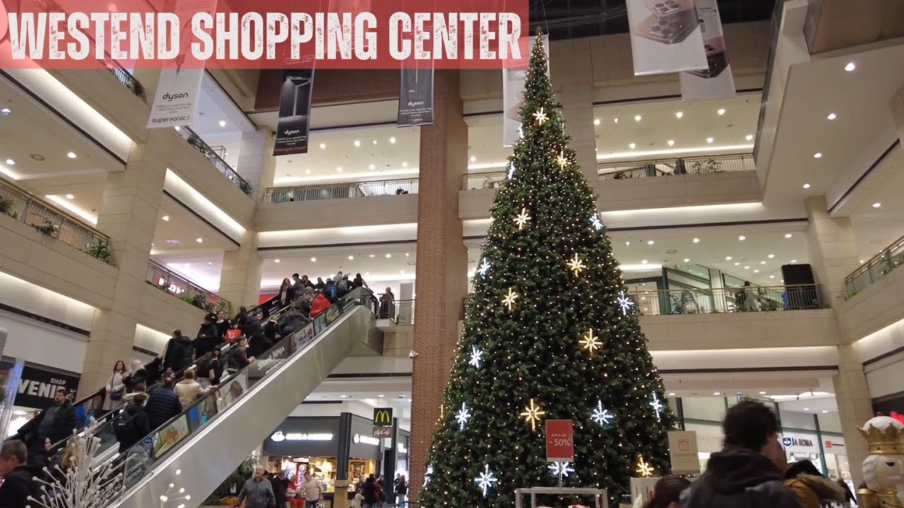 Westend Shopping Center Christmas season walk 2025 - Budapest