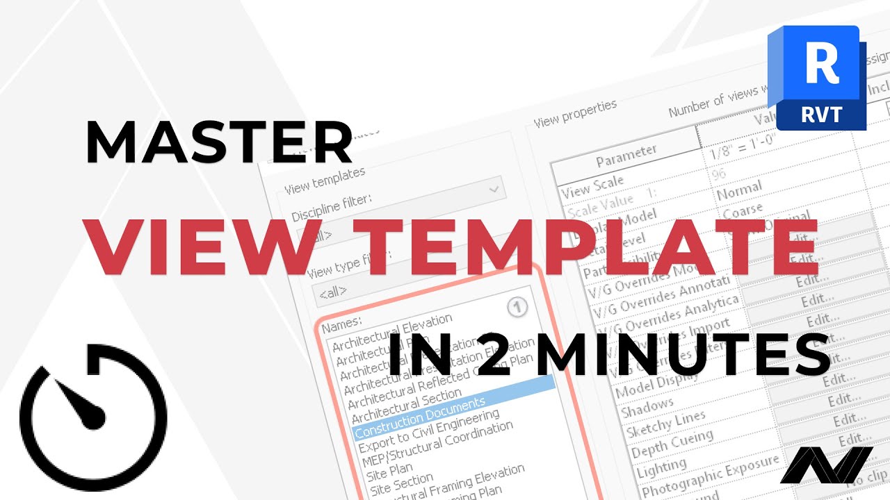 Learn Revit View Templates in less than 2 minutes