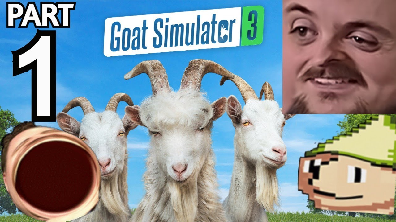Forsen Plays Goat Simulator 3 - Part 1 (With Chat)