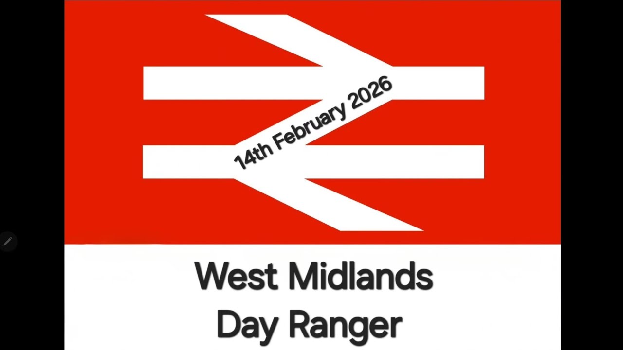 West Midlands Day Ranger on the 14th February 2026 (STARRING FLYING SCOTSMAN!!!!!)