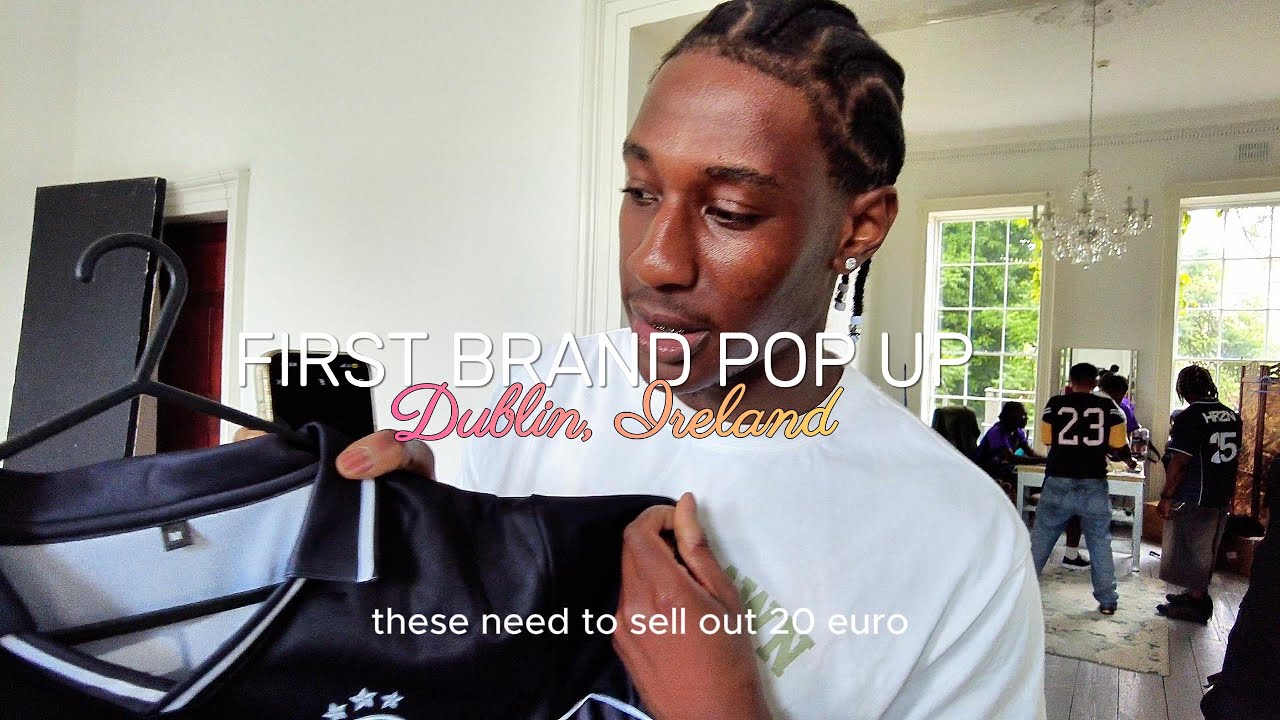 how my first clothing brand pop up went...
