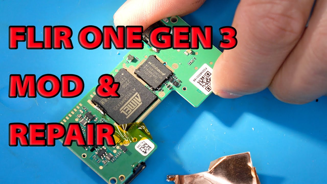 FLIR ONE GEN 3 MOD AND REPAIR, DISASSEMBLY, BATTERY