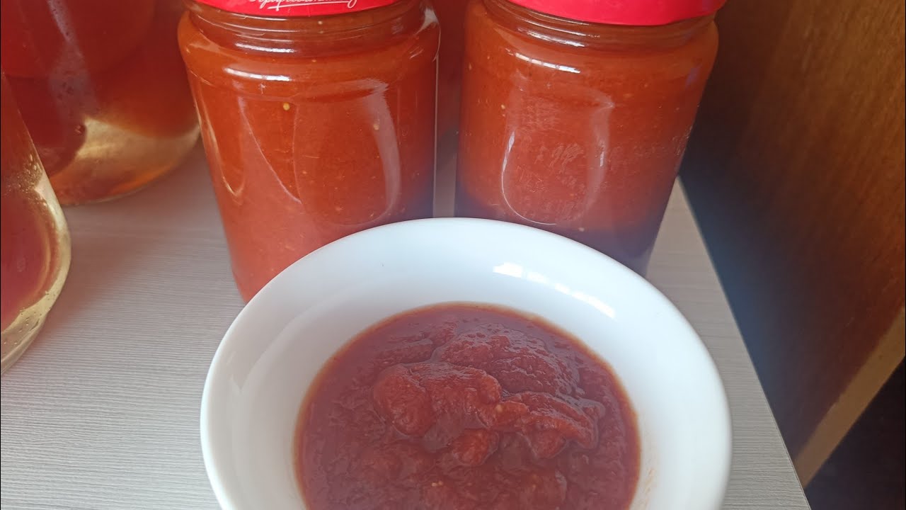 Жизнь на селе/Вкусный и простой обед пенсионерки/Кетчуп по рецепту соседки😋🔥💯
