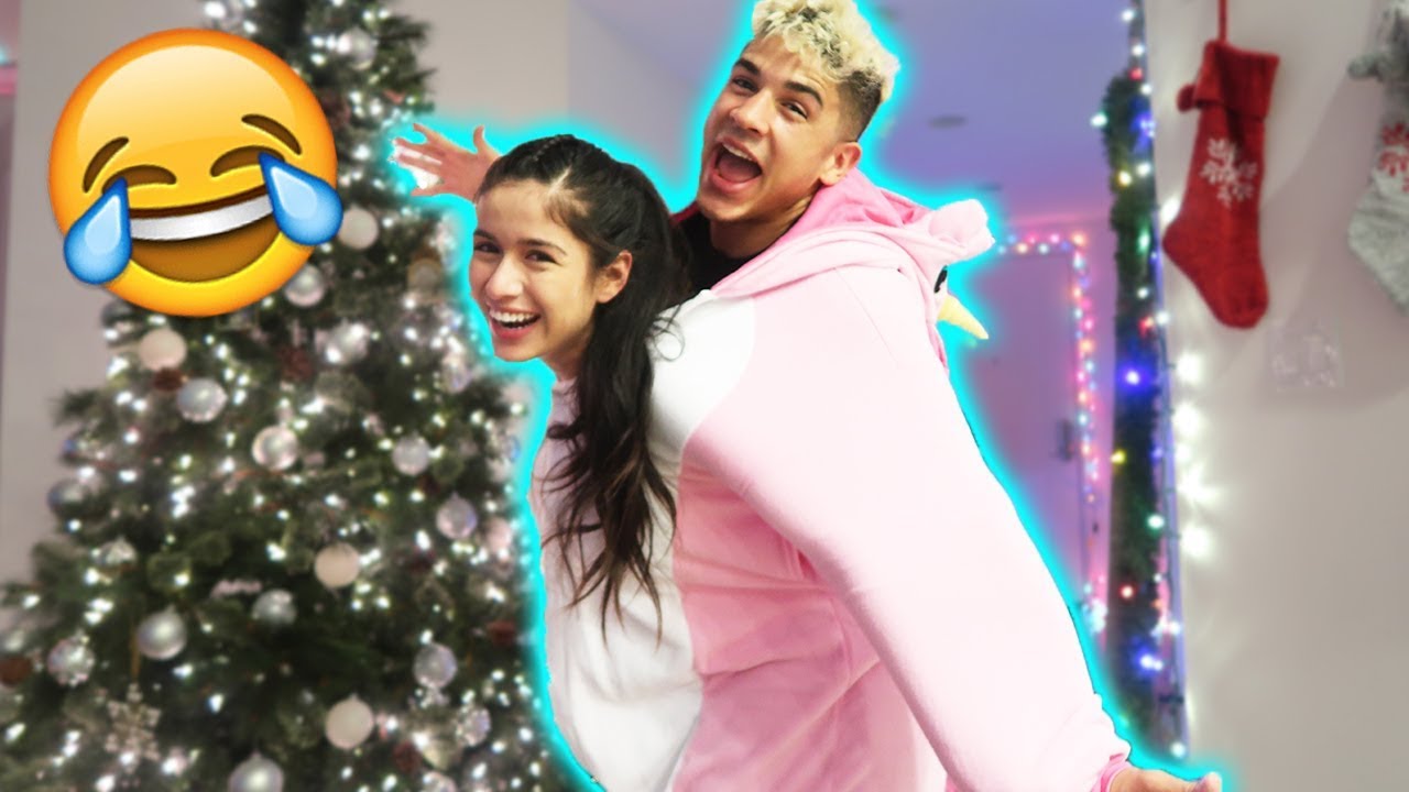 COUPLES STUCK TOGETHER CHALLENGE!!! | **HILARIOUS**