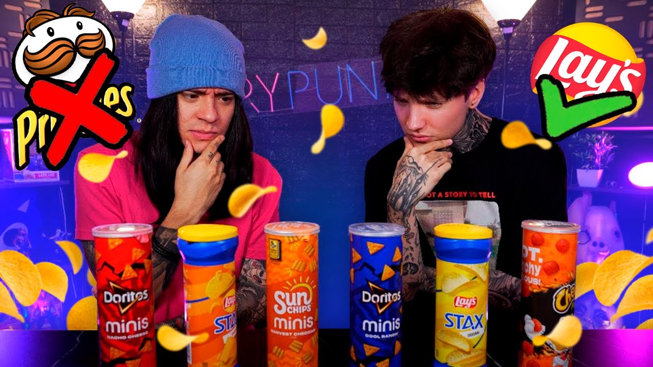 PROBANDO LAS COPIAS DE PRINGLES