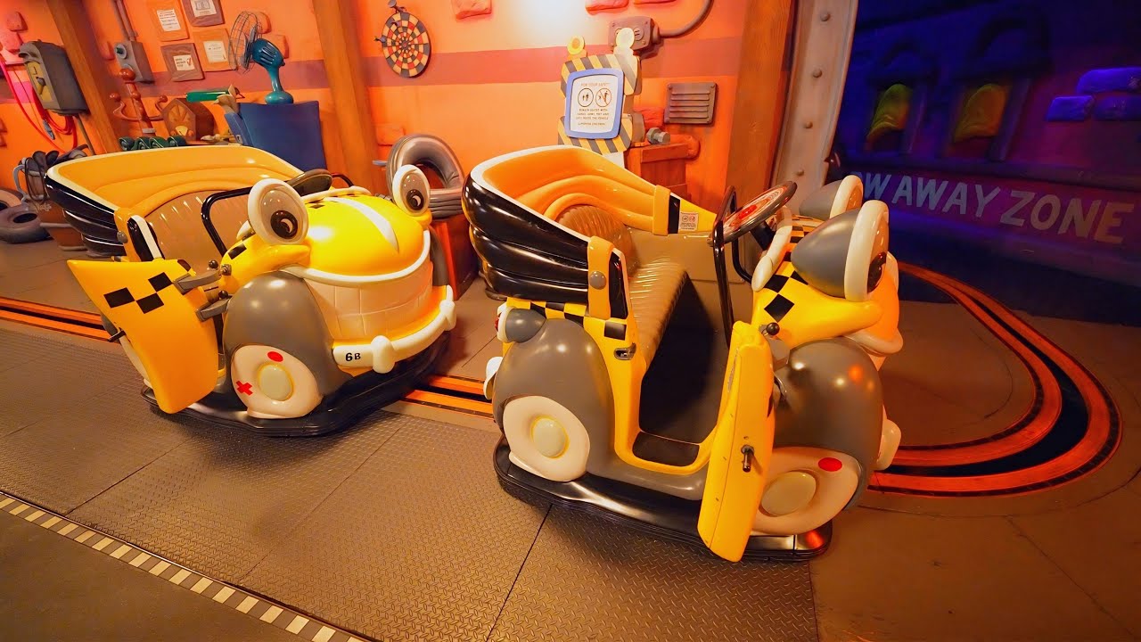 🚕 [NEW 2025] Roger Rabbit’s Car Toon Spin FULL Ride POV in 4K | Disneyland Toontown