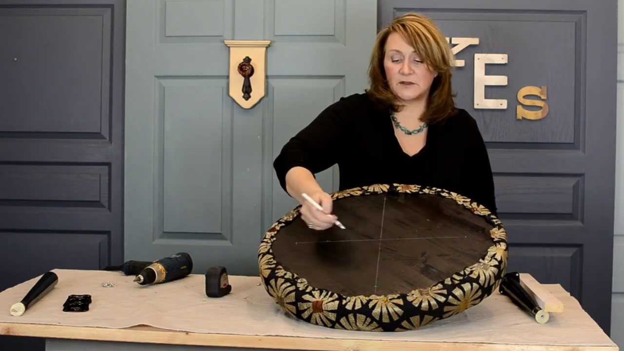DIY: How to Build an Upholstered Ottoman For Under $52