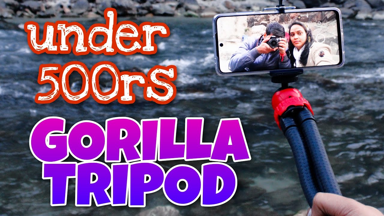 Gorilla Tripod | Tripod with 360° Ball Head | Tripod under 500rs | Yantralaya School of Gadget