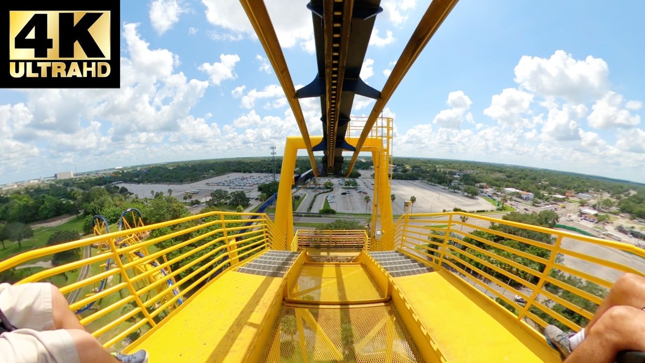 *4K* Busch Gardens Tampa Montu Pov Front Row Updated!