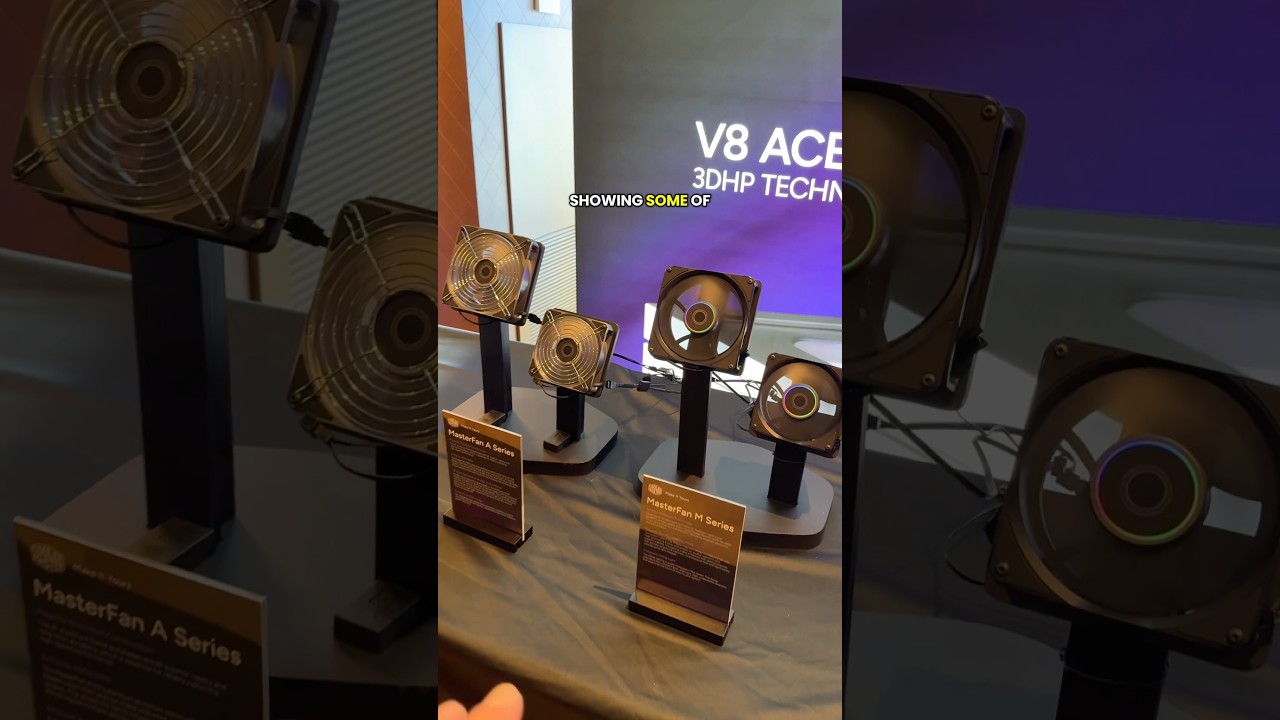 Новые вентиляторы от Cooler Master будут представлены на выставке CES 2026!