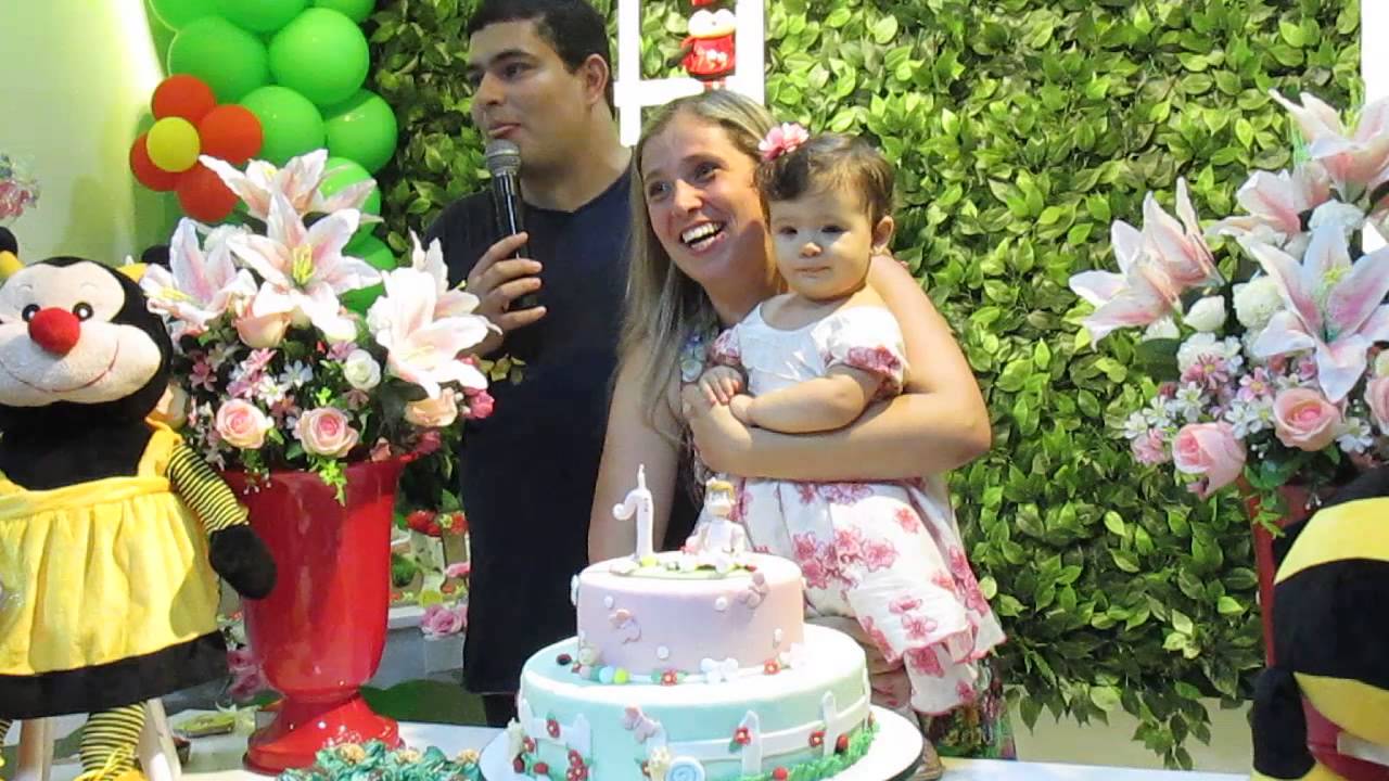 Parabéns - Júlia 1 ano