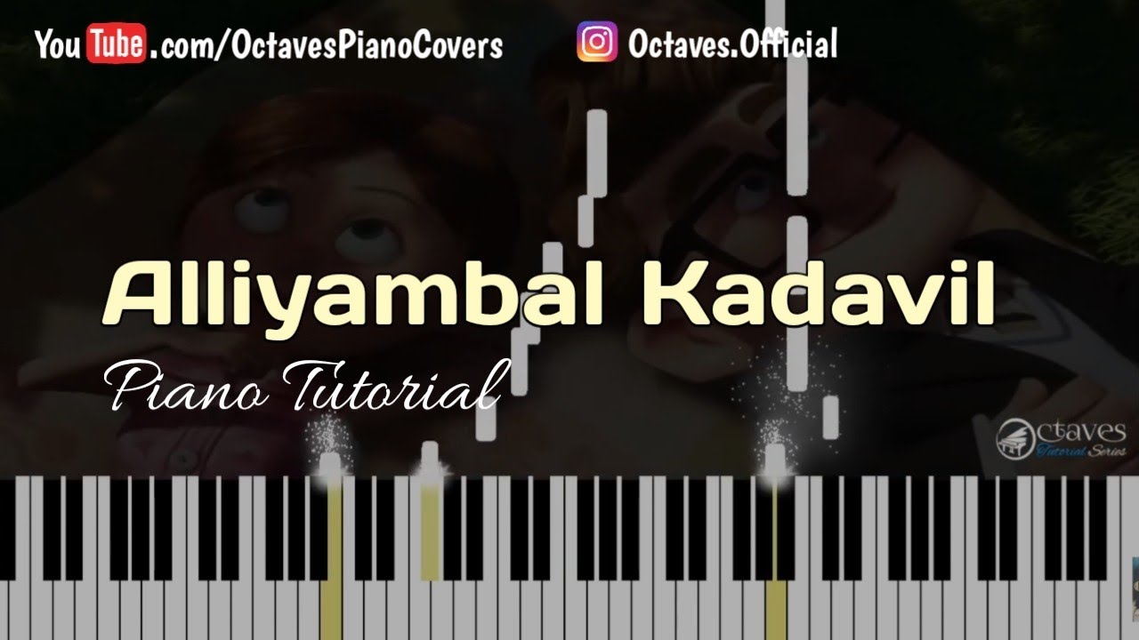Alliyambal Kadavil | Piano Tutorial | Octaves | 6537