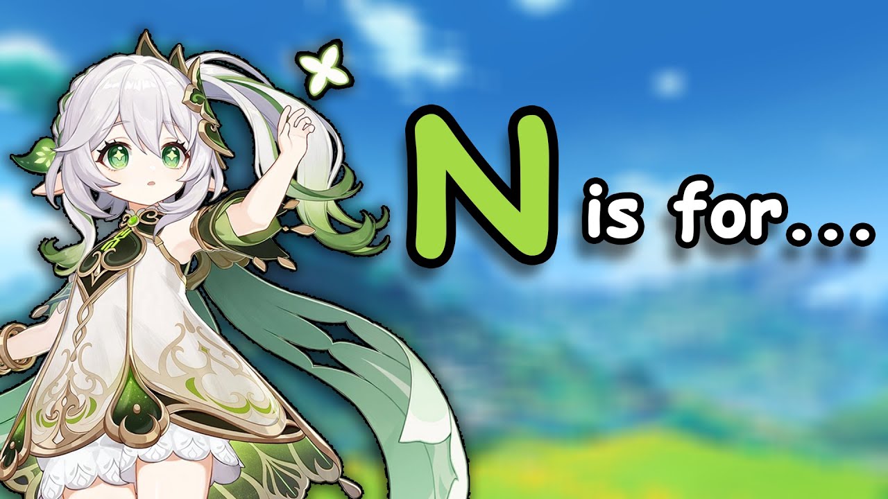 Learn the alphabet with Nahida