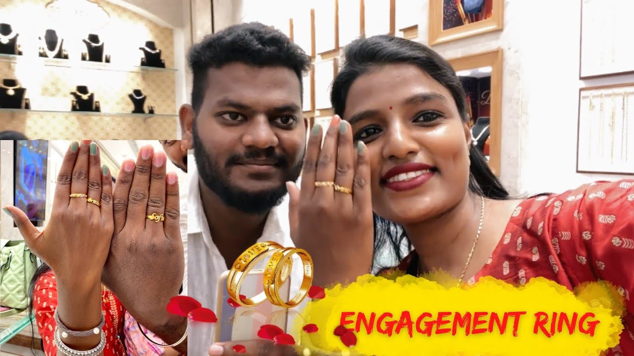 Engagement க்கு Ring💍வாங்கலாம் வாங்க😍🥳 | My wedding series-4 | Wedding Ring in GRT Chennai | Gold 💍