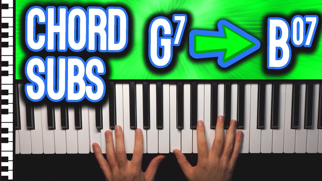 An Introduction to Chord Substitutions on Piano