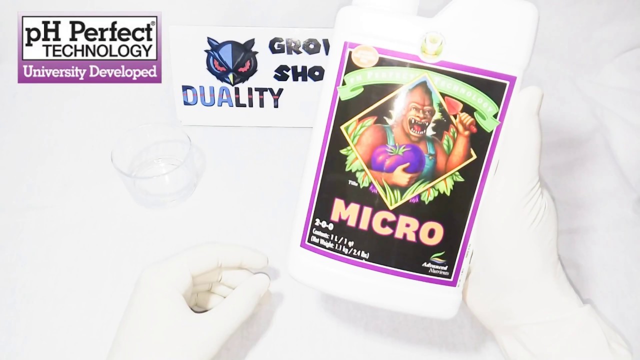 Advanced Nutrients GROW MICRO BLOOM - Demonstra&ccedil;&atilde;o Duality Grow Shop