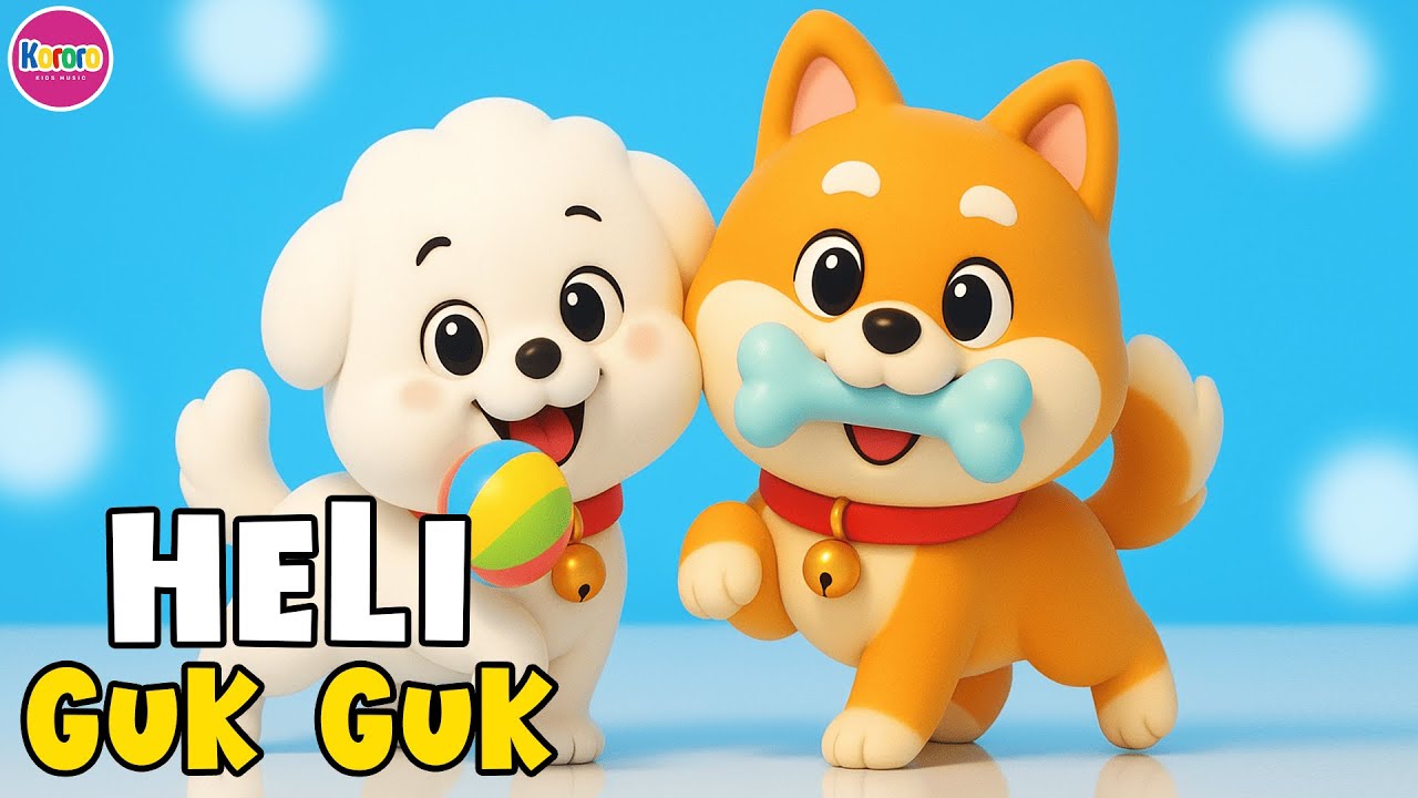 Lagu Anak Anak - Anjing Kecil Heli Guk Guk Guk- Lagu Anak & Balita Terbaru Paling Viral Terpopuler