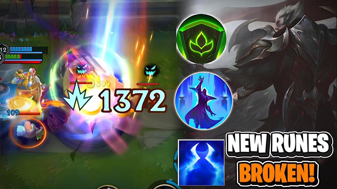 Darius One-Shots With Ult With New Runes Patch 6.3! Wild Rift (Runes & Build)