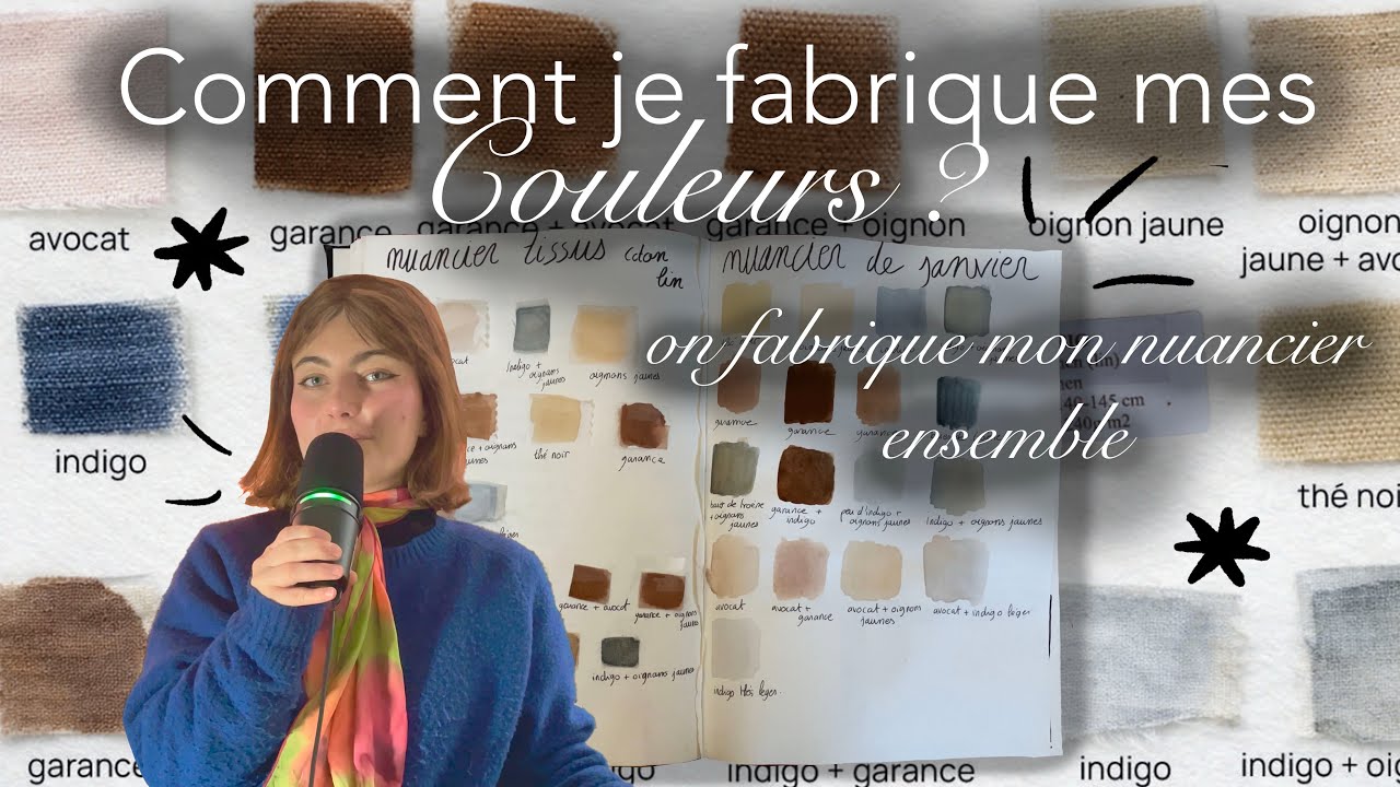 🌛Peindre comme mon Arrière Grand Mère / Création de toutes mes Couleurs 🌻