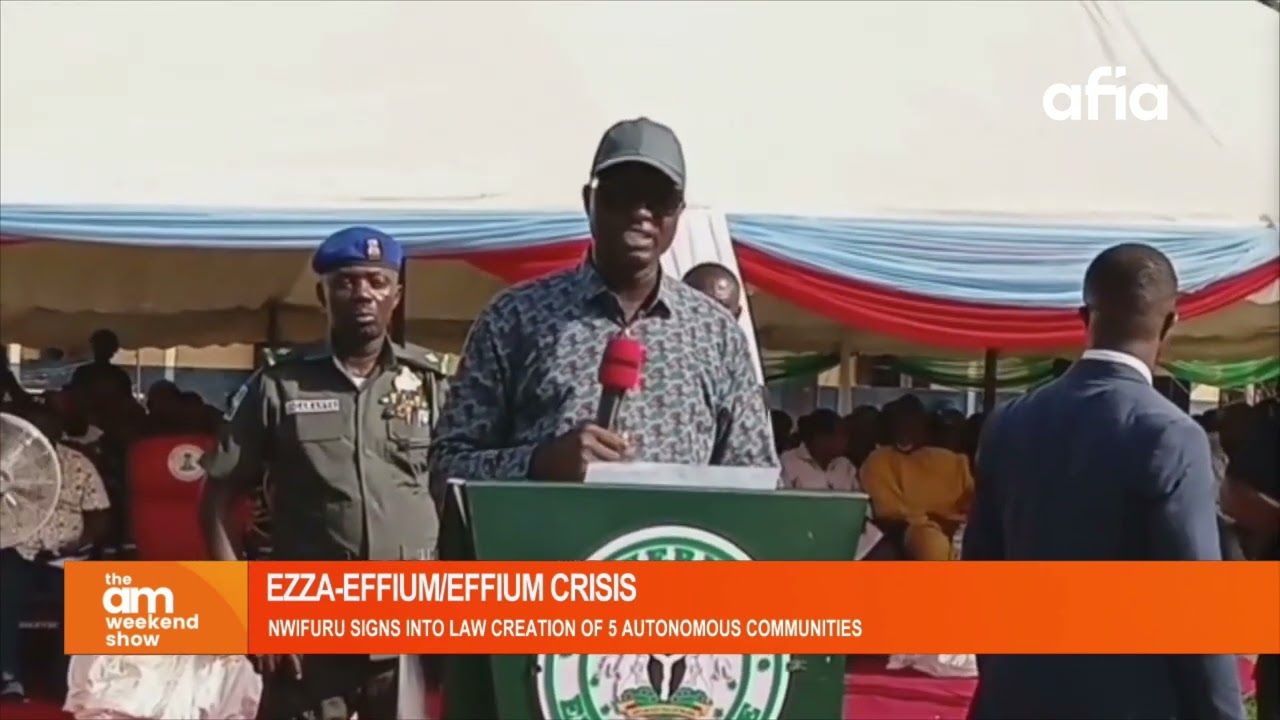 Ezza-Effium/Effium Crisis: Nwifuru signs into Law Creation of 5 Autonomous communities