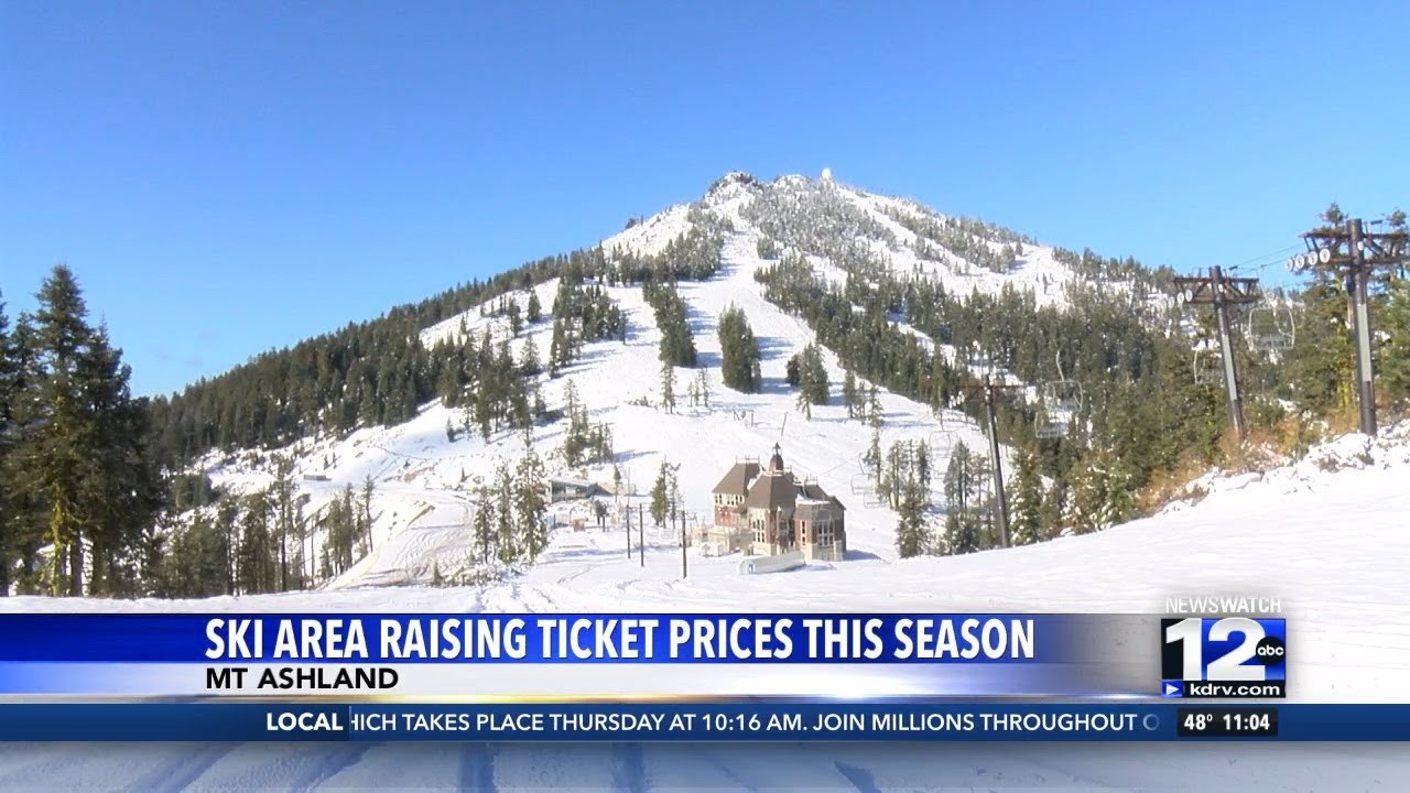 Mt. Ashland to raise ticket prices in response to rising costs