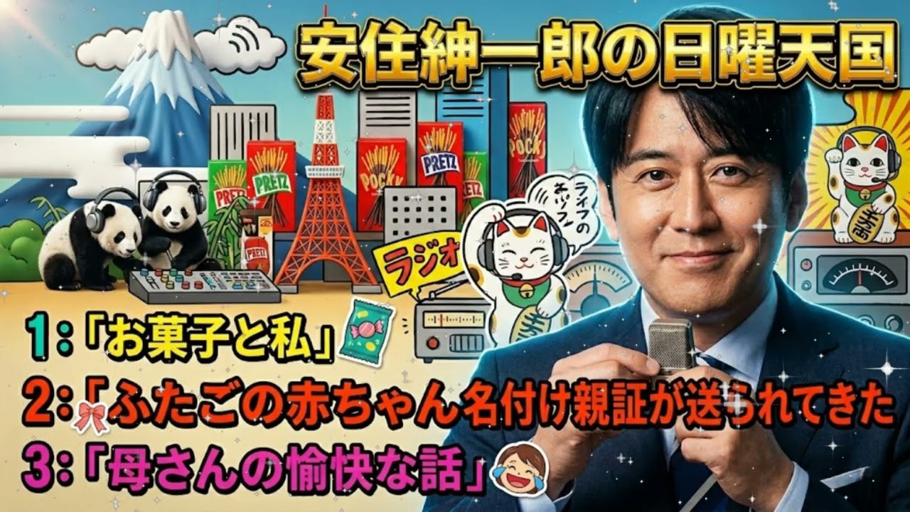 🤣【神回】安住紳一郎が語る「母さんの愉快な話」に腹筋崩壊。なぜこのエピソードは全世代に刺さるのか？【日曜天国 2026】