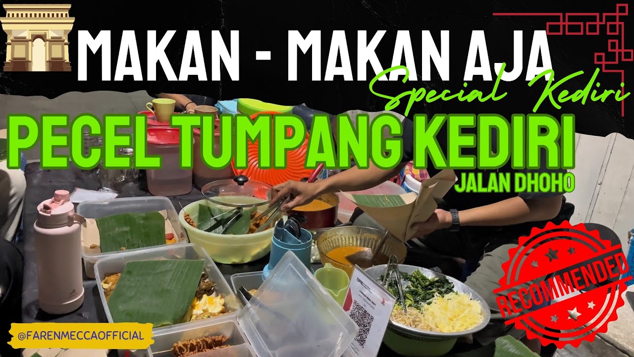 Surga PECEL TUMPANG Kediri Ternyata di 1 Jalan Ini! JALAN DHOHO!!!