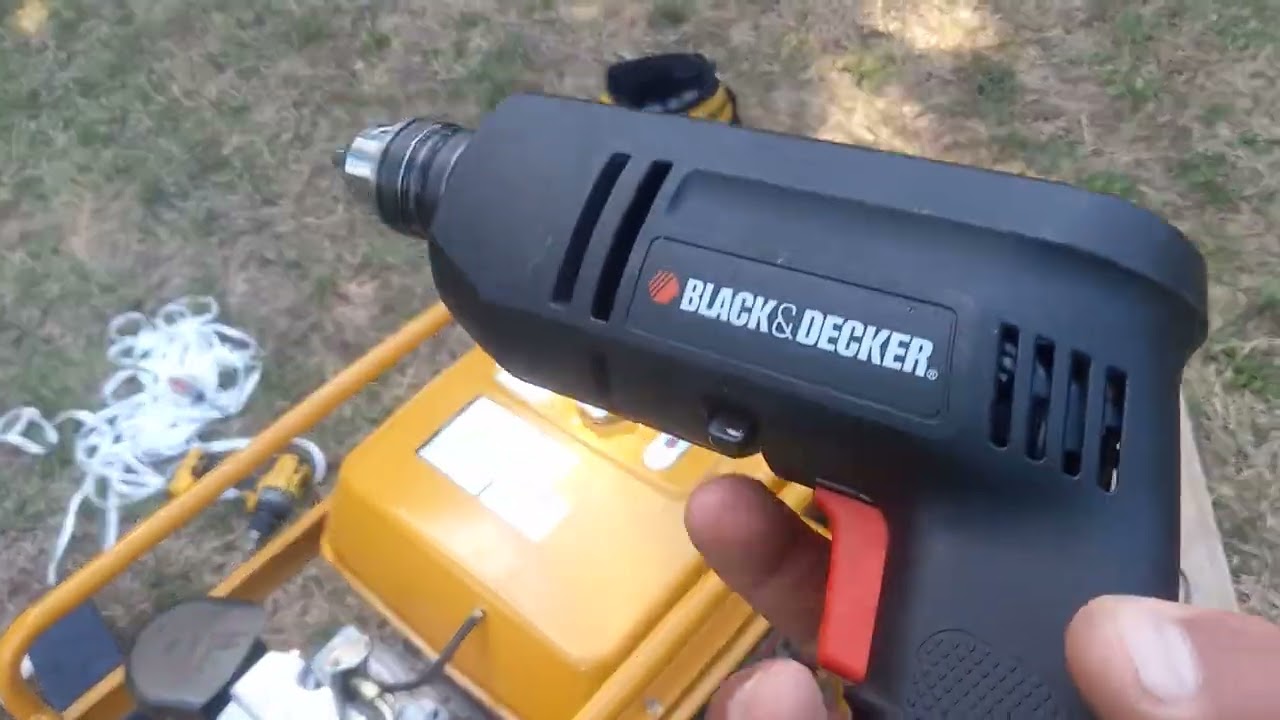 Diesel Robin DY41 generator second start up.