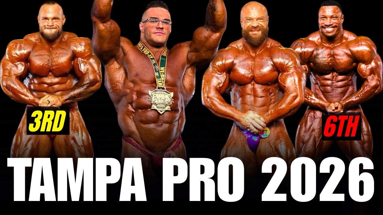 2026 TAMPA PRO MEN'S OPEN | РЕЗУЛЬТАТЫ ТОП-6 ❗