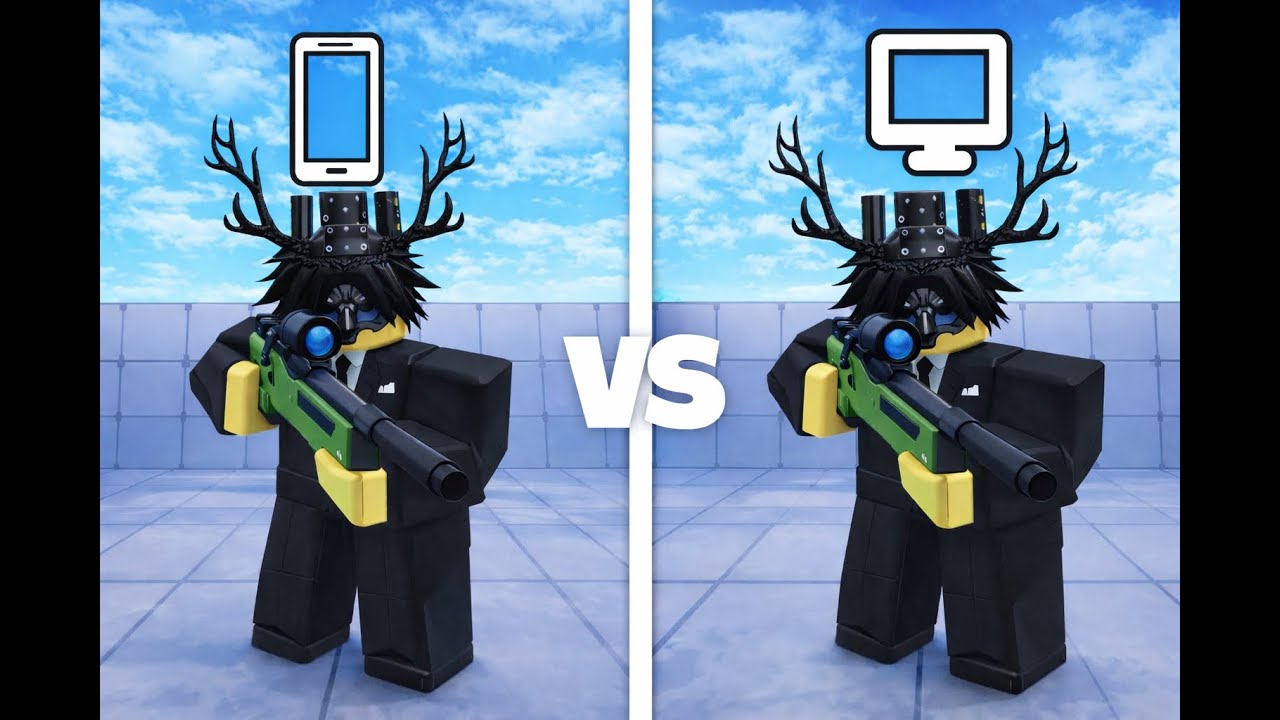 PLAYING ON MOBILE FOR THE FIRST TIME (ROBLOX RIVALS)......