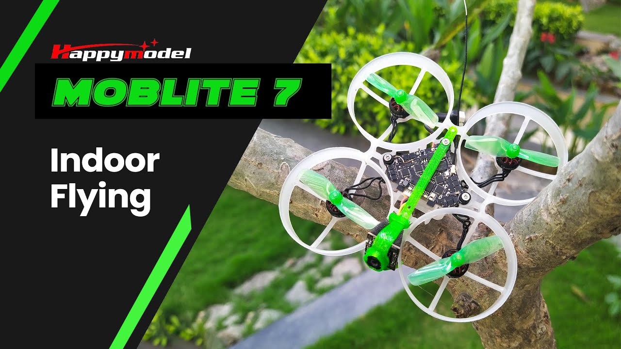 Moblite 7 Drone Indoor flying Experience