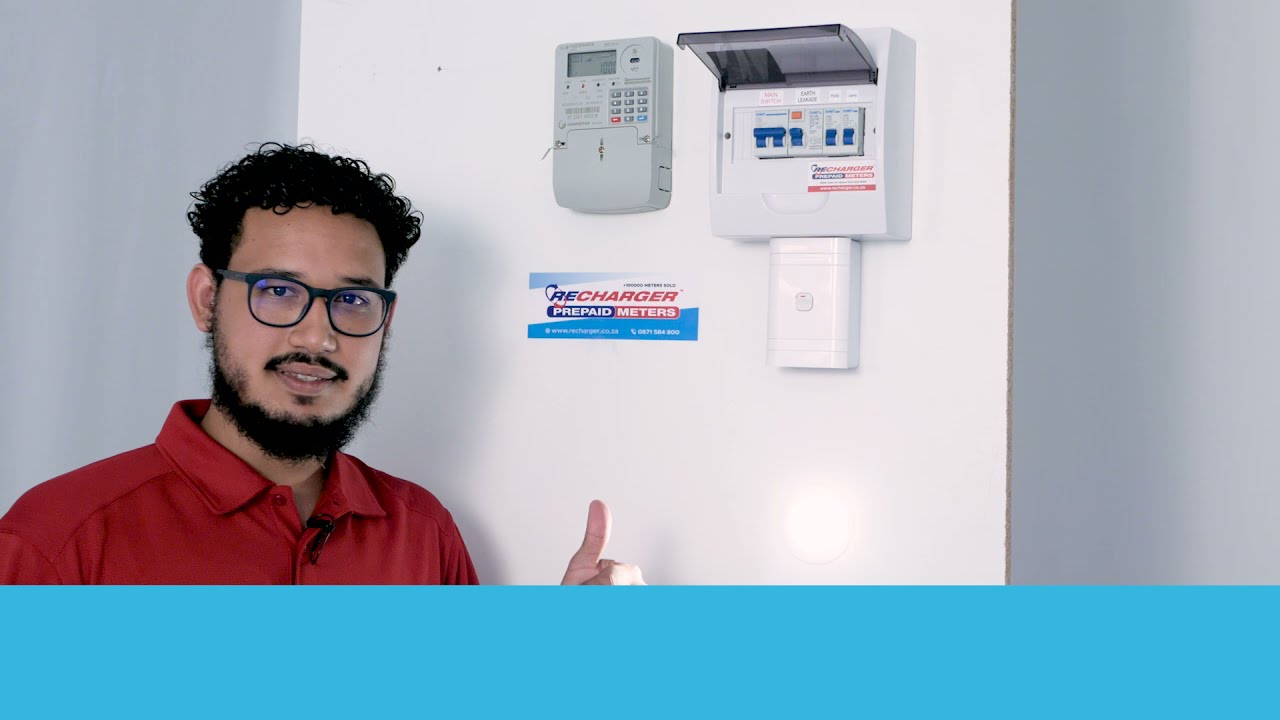 Installing a Recharger GO 80 AMP Single Phase Prepaid Meter